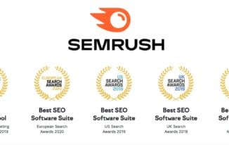 SEMrush review and awards